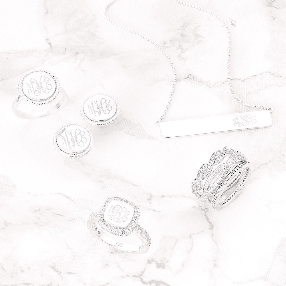 Monogrammed Jewelry Monogrammed Jewelry