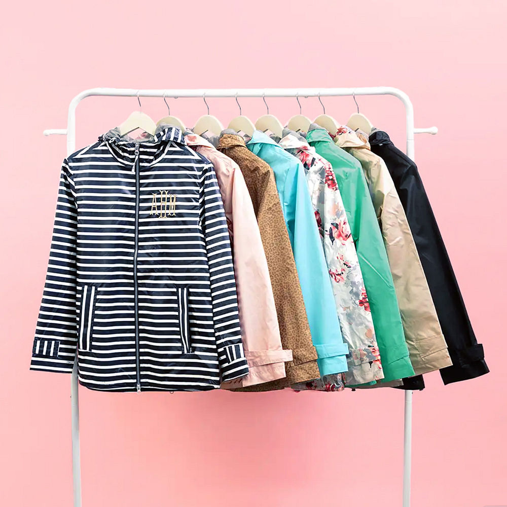 Shop up to 60% Off Monogrammed New England Rain Jackets!