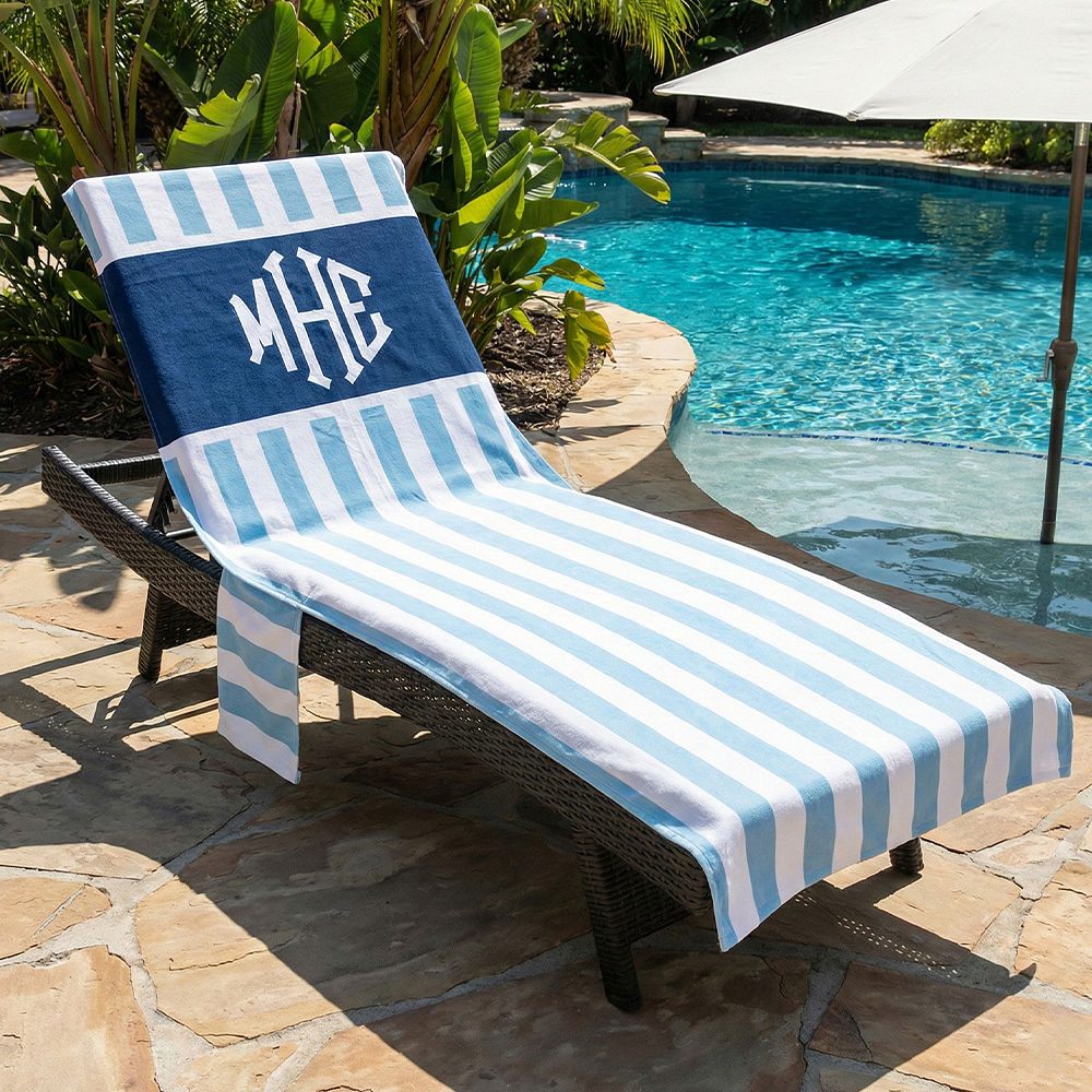 Monogrammed Chair Cover