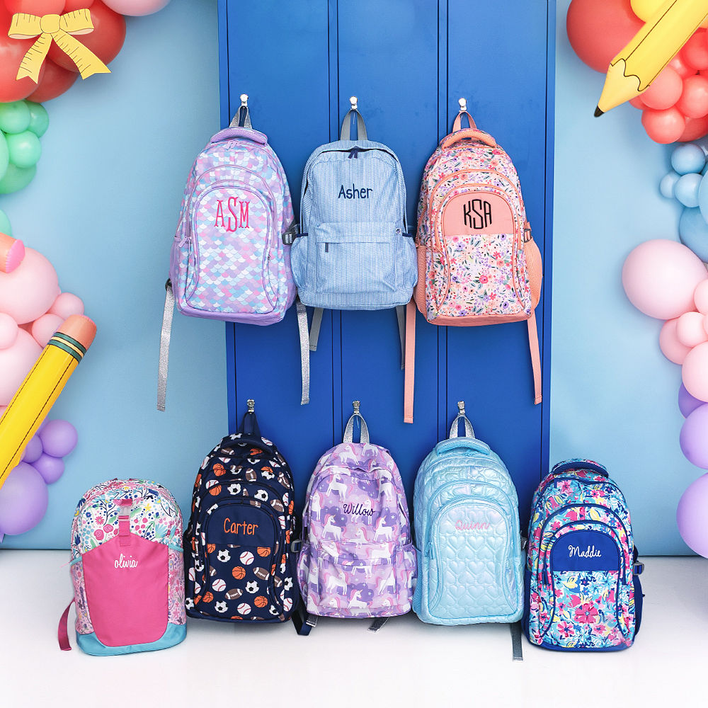 Shop NEW Monogrammed Backpacks! Shop NEW Monogrammed Backpacks!