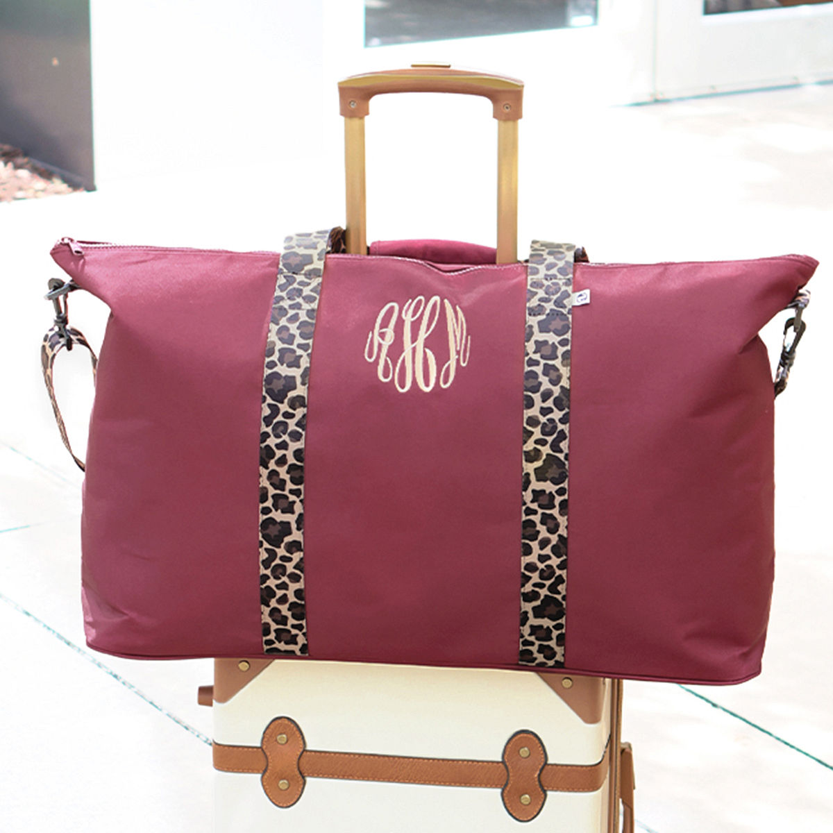 Shop Monogrammed Weekend Bag!