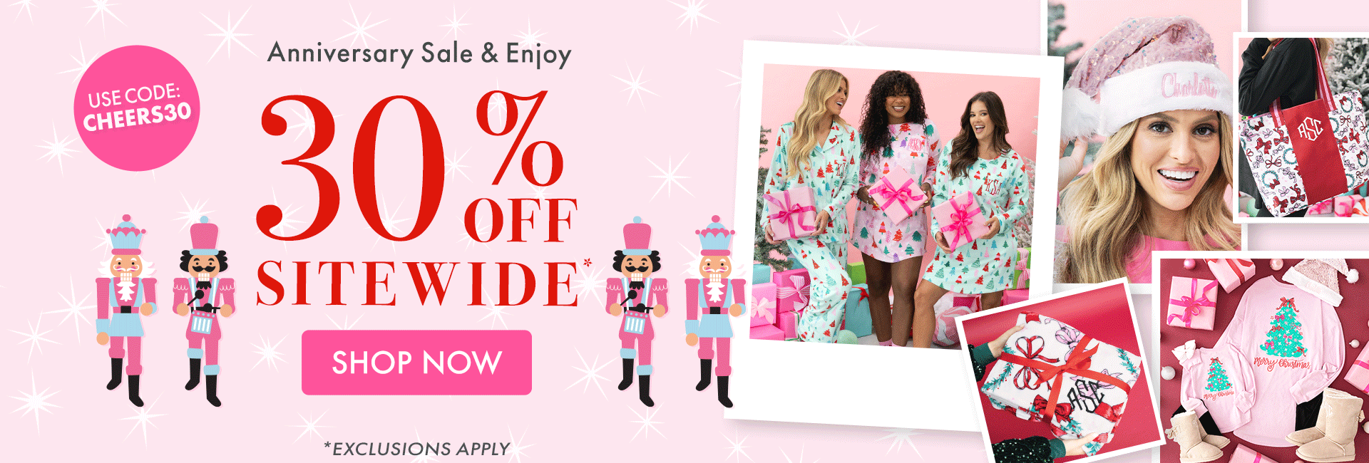 Anniversary Sale & Enjoy 30% OFF SITEWIDE* | USE CODE: CHEERS30 | *Exclusions apply.