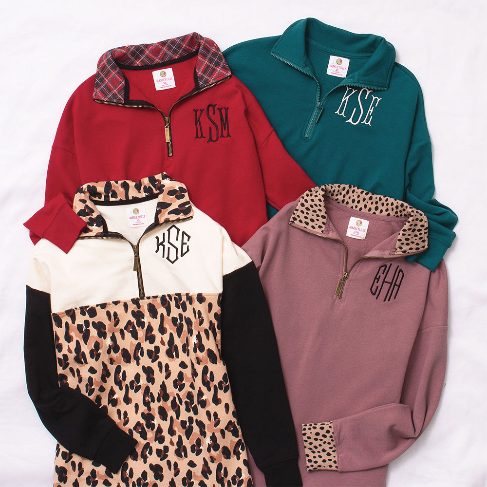 Shop Quarter Zip Sweatshirts!