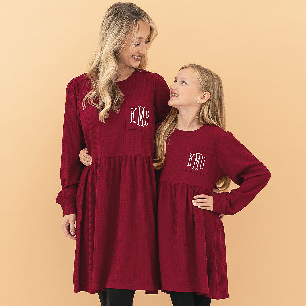 Mom & Me Waffle Dresses