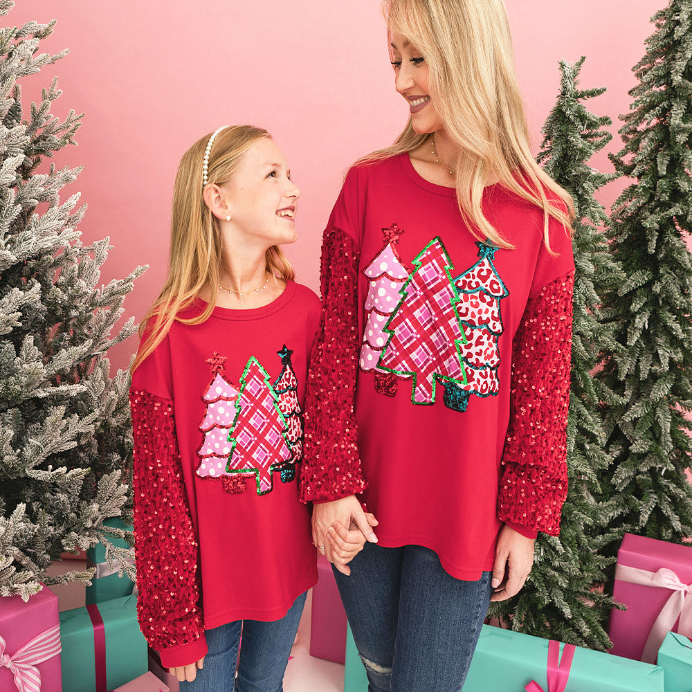 Mom & Me Christmas Sweatshirts