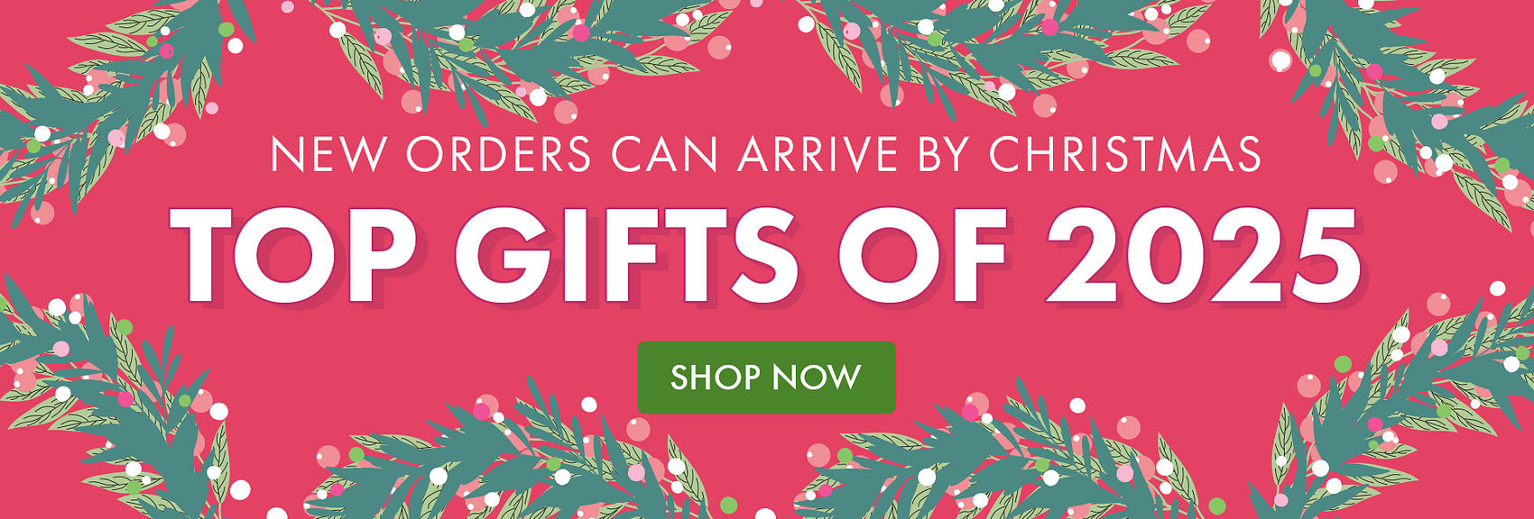 NEW ORDERS CAN ARRIVE BY CHRISTMAS | TOP GIFTS OF 2025 | SHOP NOW NEW ORDERS CAN ARRIVE BY CHRISTMAS | TOP GIFTS OF 2025 | SHOP NOW