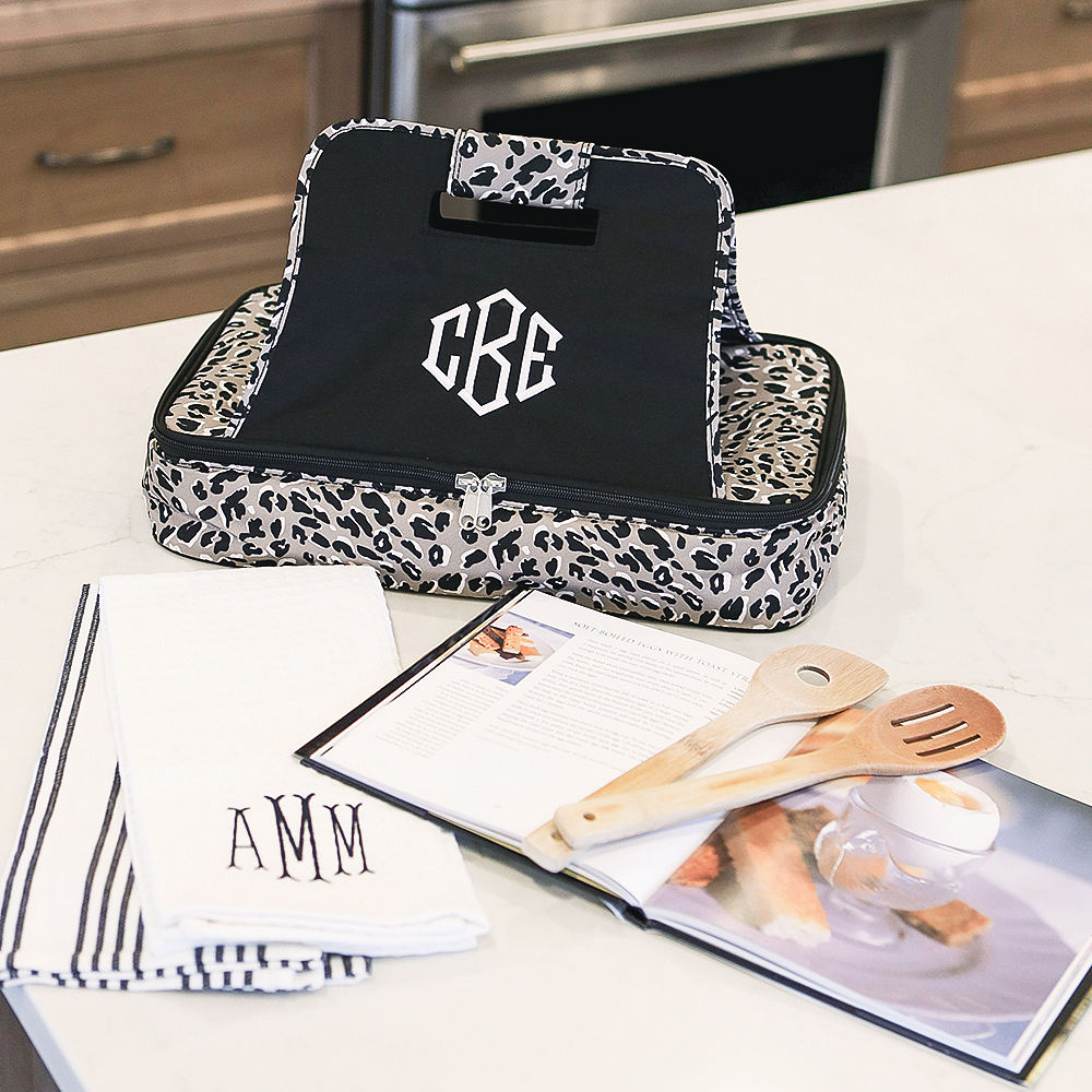 Shop Monogrammed Casserole Carrier!