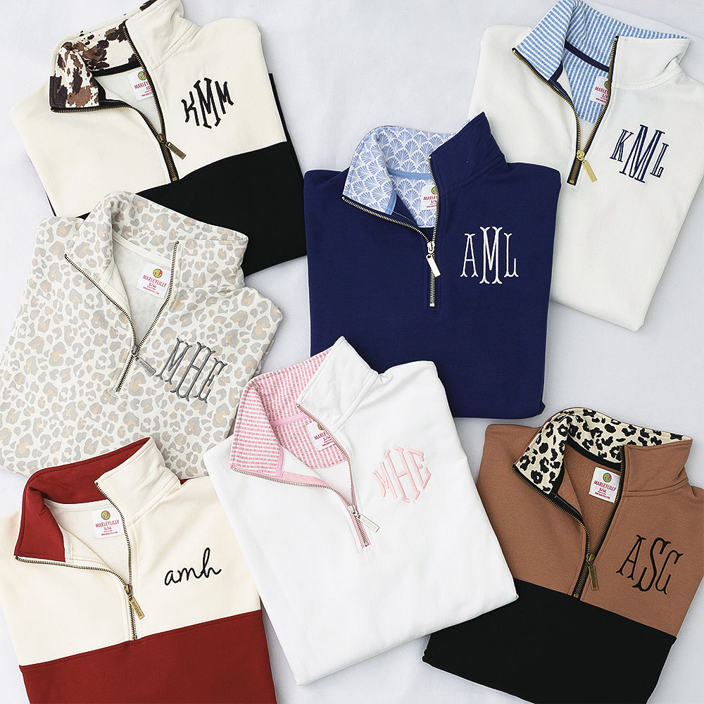 Shop $24.99 & Up Quarter Zip Sweatshirts!
