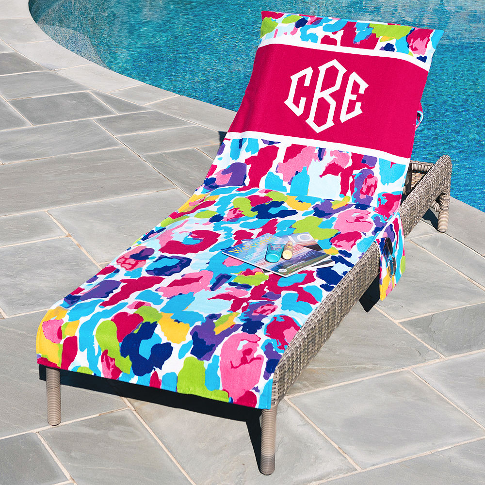 Monogrammed Chair Cover