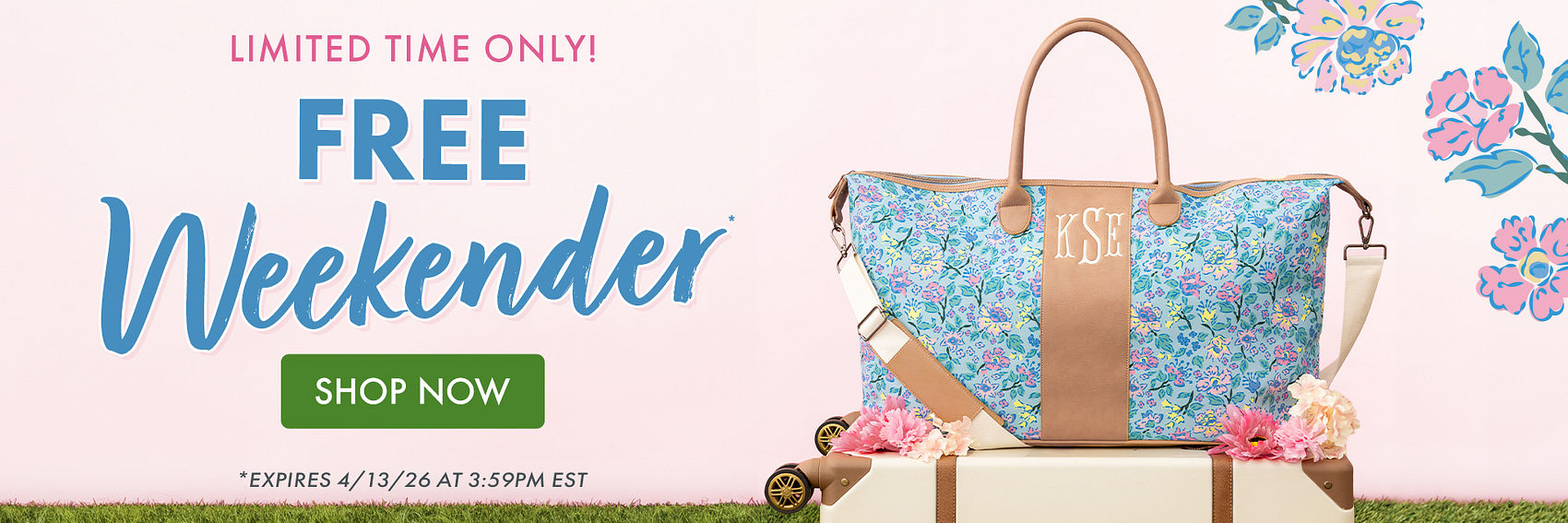 LIMITED TIME ONLY | FREE WEEKENDER* | *Expires 4/13/26 at 3:59PM EST.
