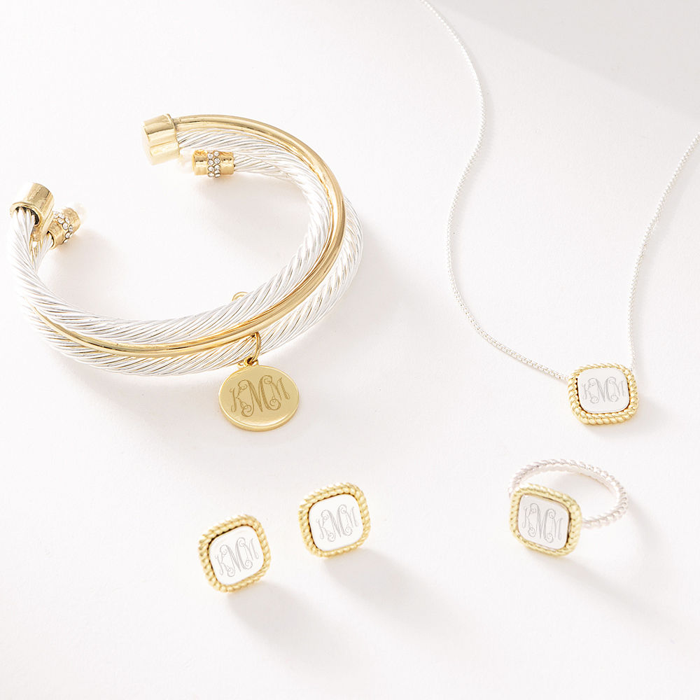 Monogrammed Jewelry