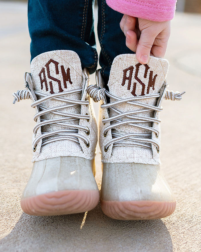 childrens duck boots