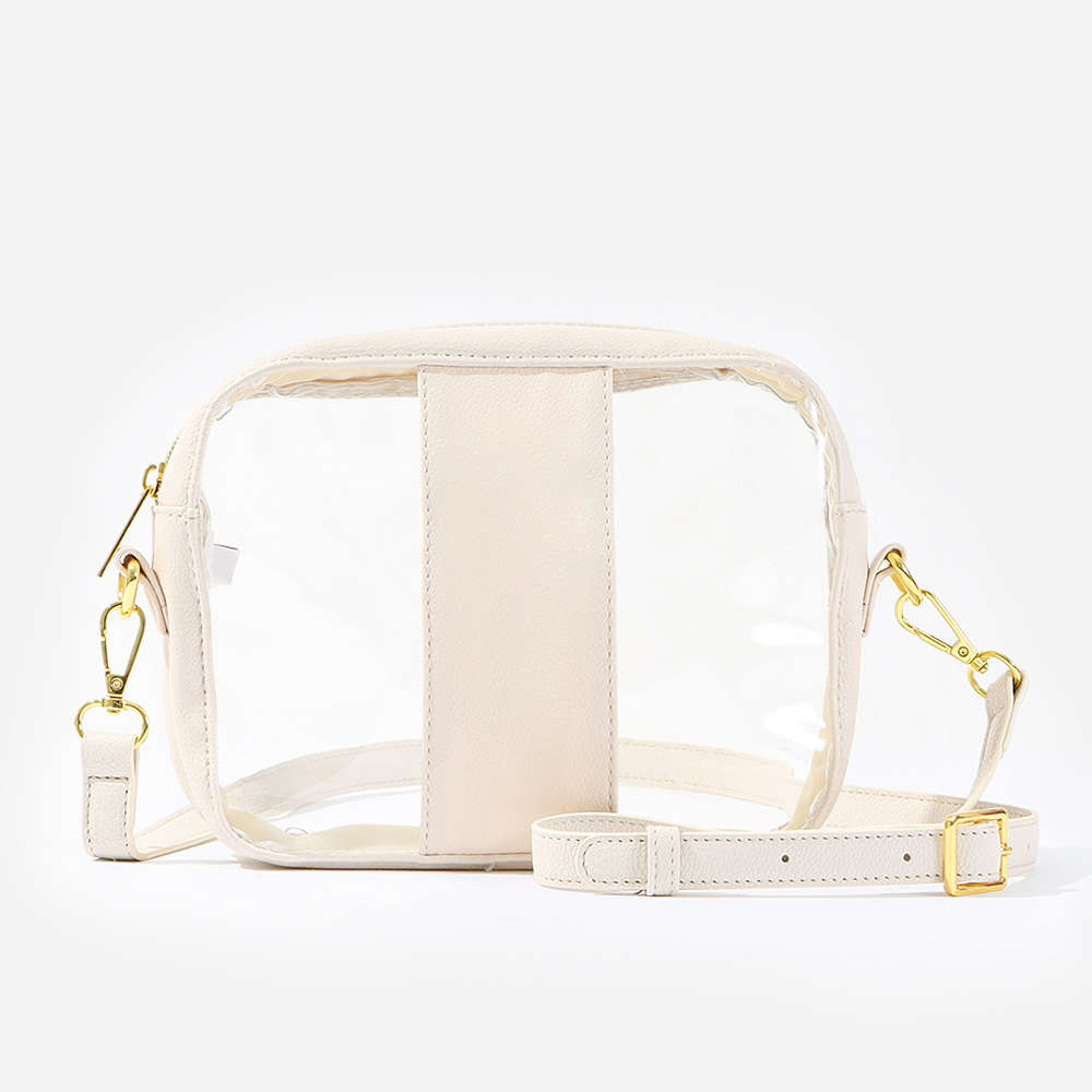 Personalized Clear Stadium Crossbody Bag Marleylilly