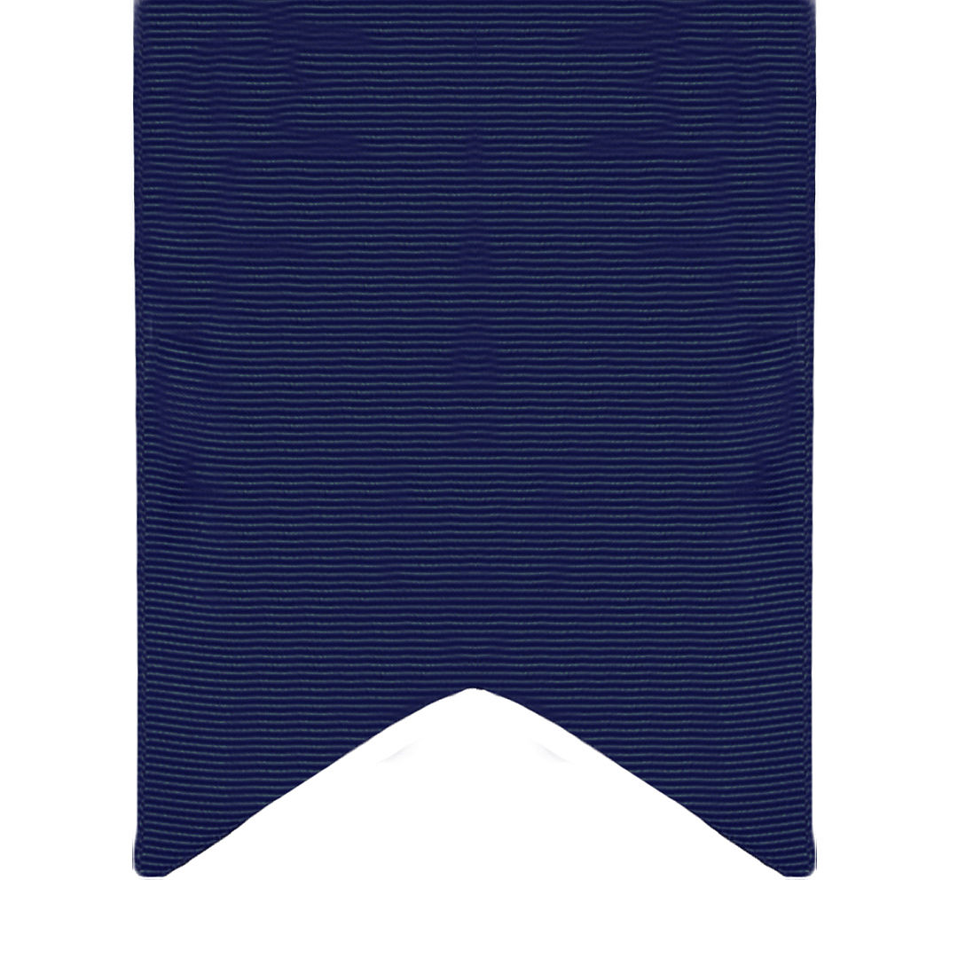 navy girls hair bow with denim ruffle dress