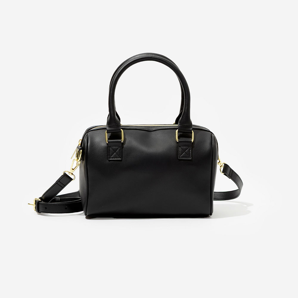 monogrammed harper handbag in tan with books and flowers