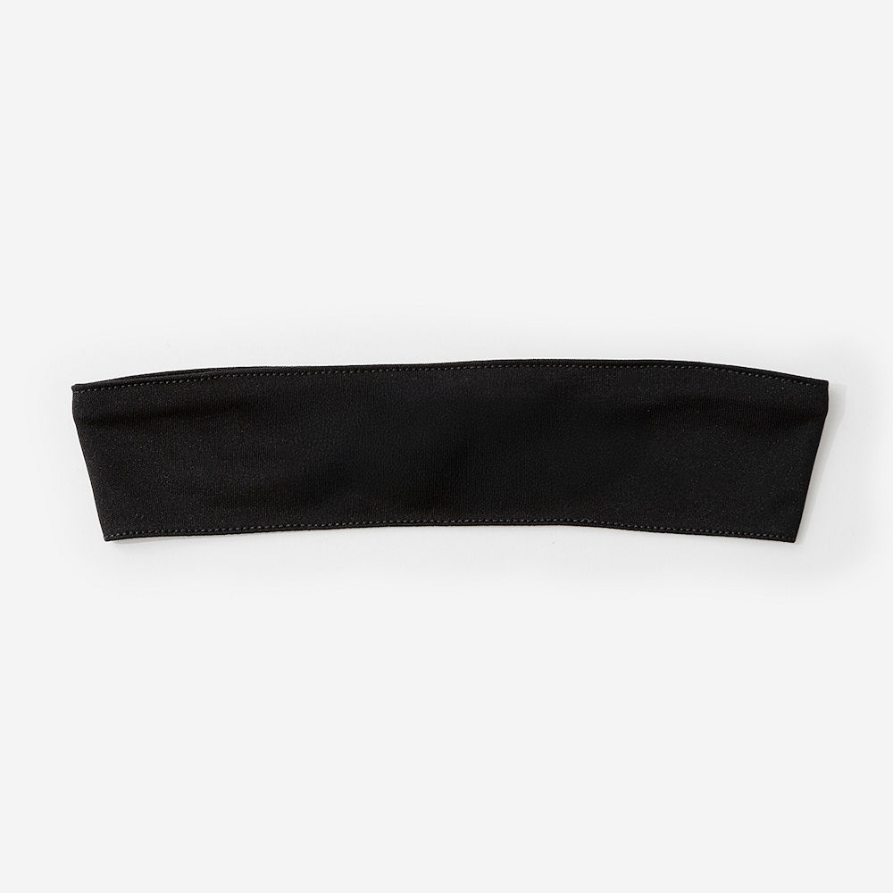 white headband on water bottle