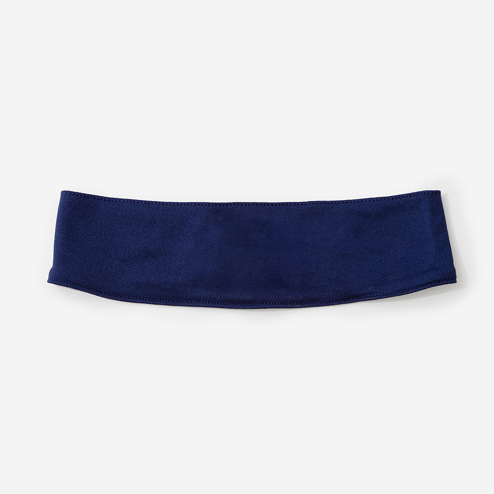 navy headband on meg