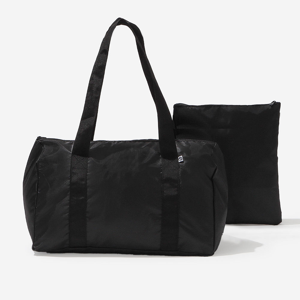 blue camo monogrammed activity bag spill