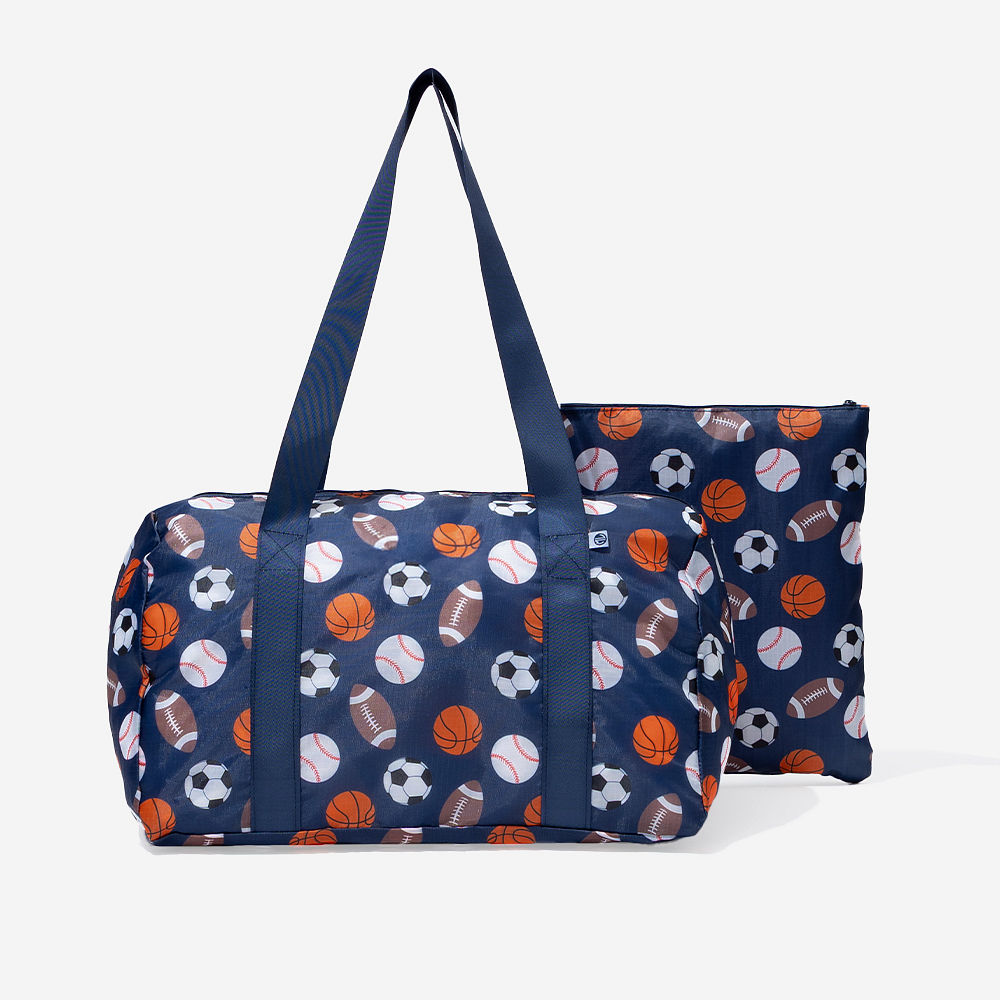 Monogrammed Kids Activity Bag | Sports Balls