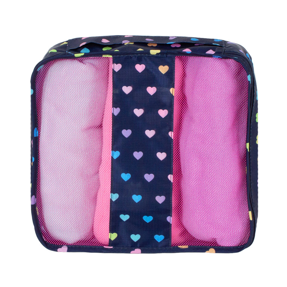 girls monogrammed travel bags in tie dye