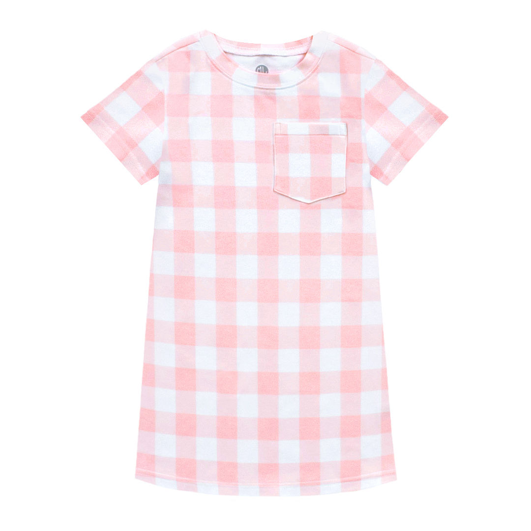 Marleylilly Kids Personalized Pocket Shirt Dress