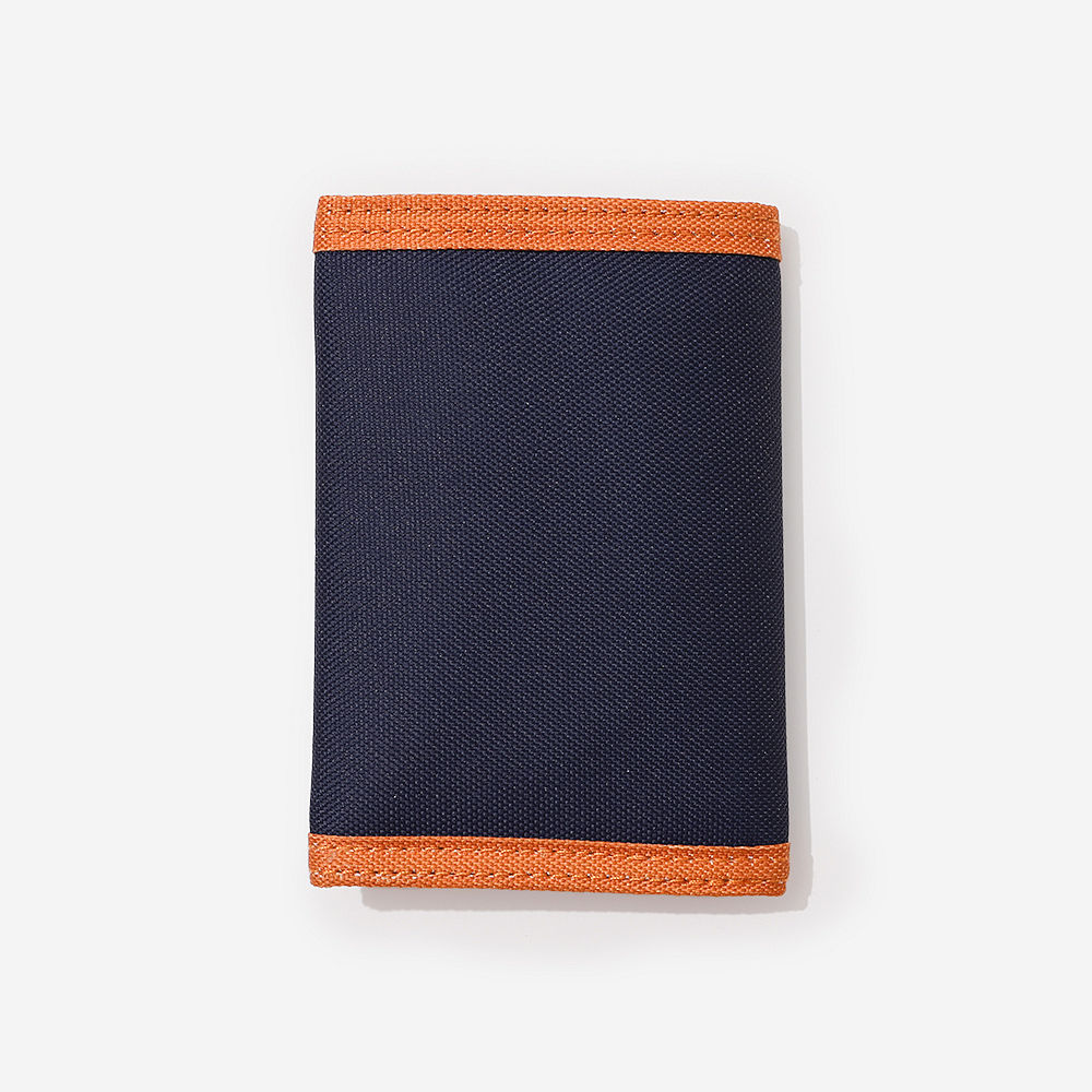 coral floral kids wallet opened