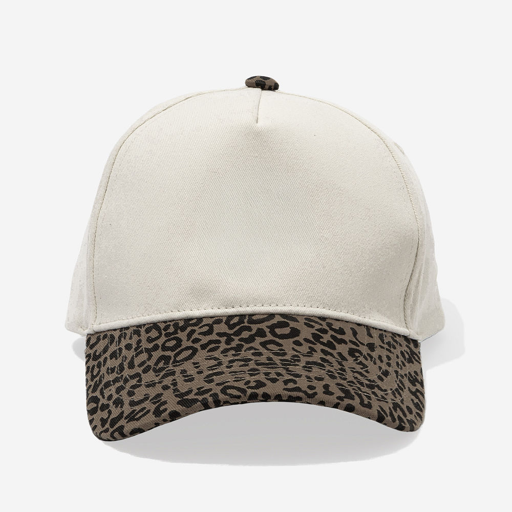 Monogrammed Leopard Trucker Hat | Leopard Print