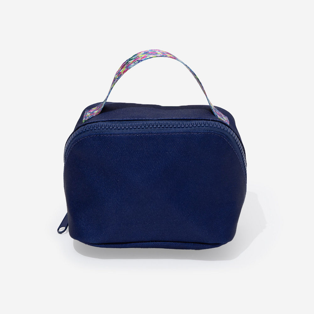 fiji floral monogrammed make up bag
