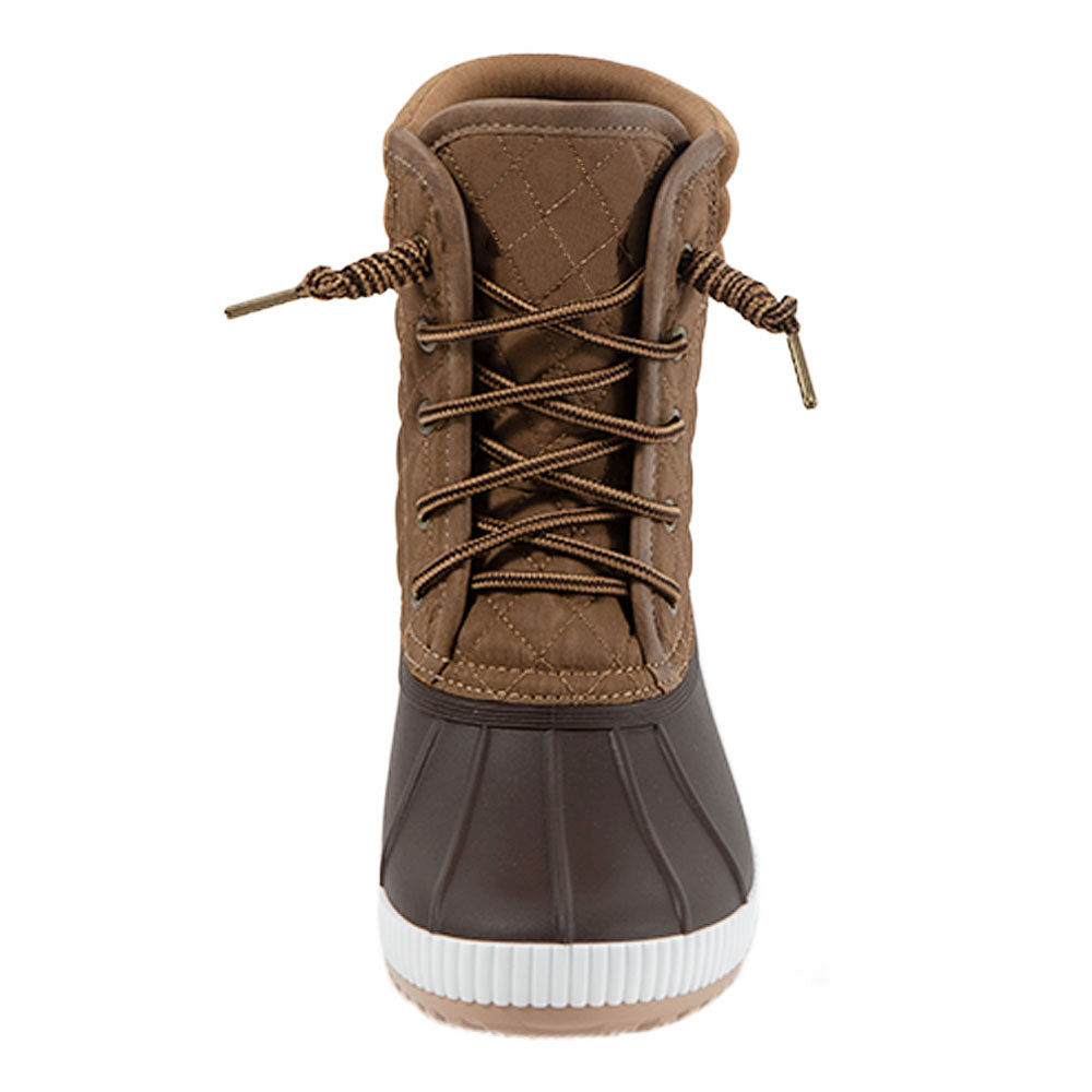 saltwater quilted wool duck boot