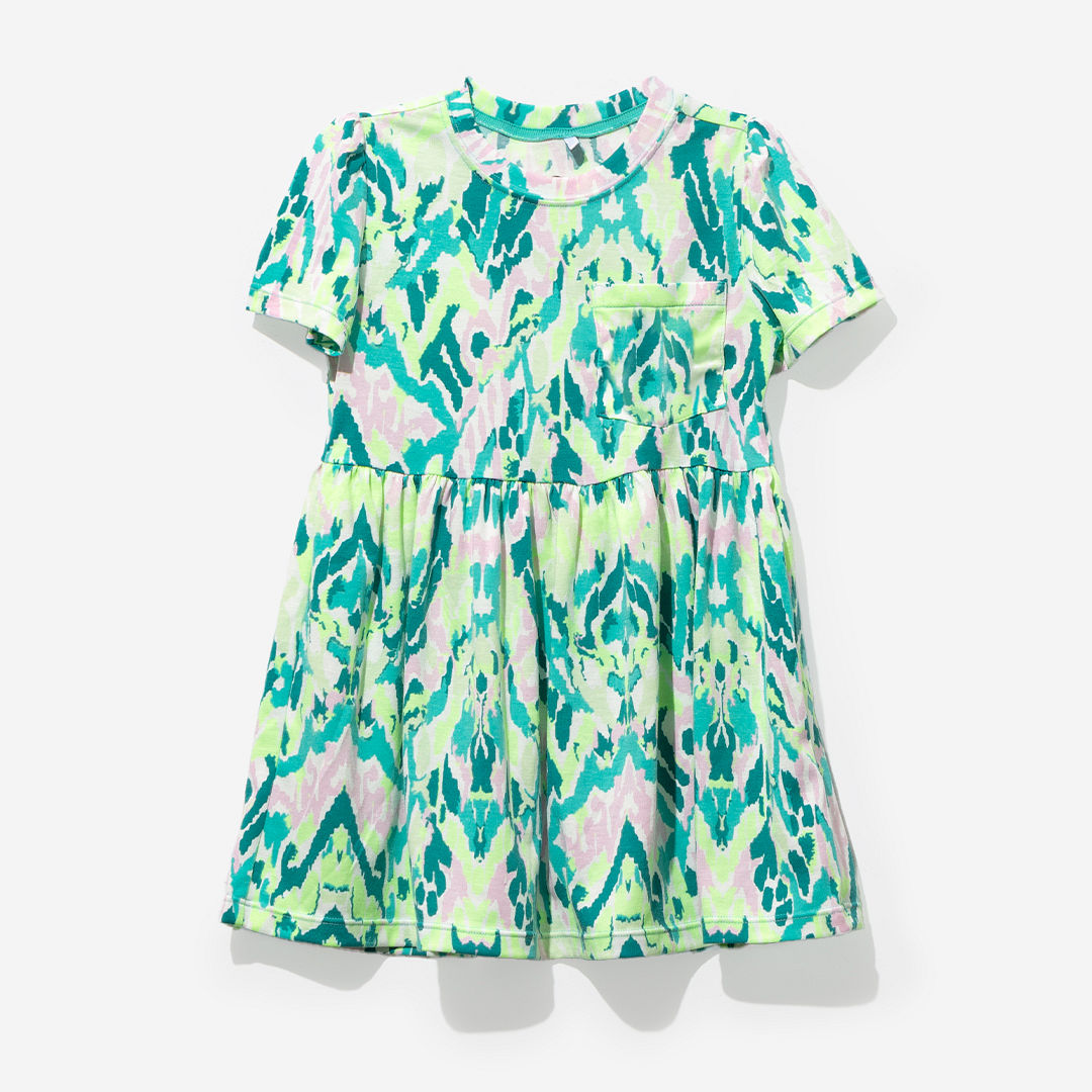 bermuda ikat mom and me dresses