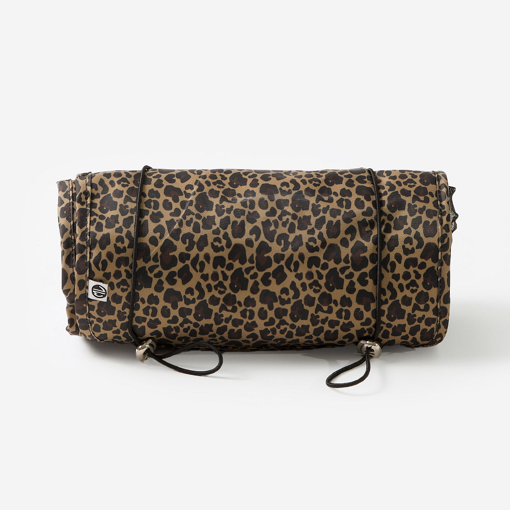 personalized french floral toiletry kit in luggage