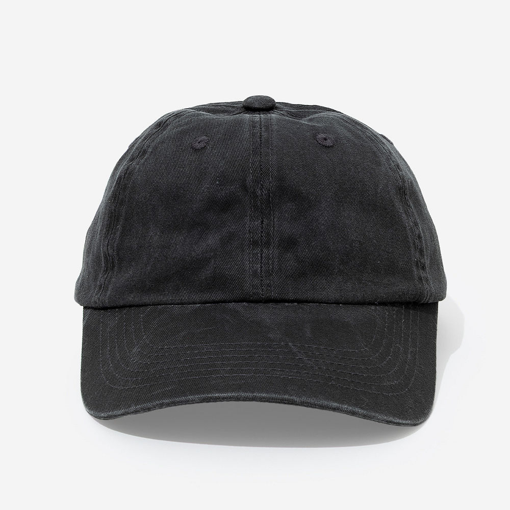 girl wearing hot pink monogrammed vintage wash baseball cap
