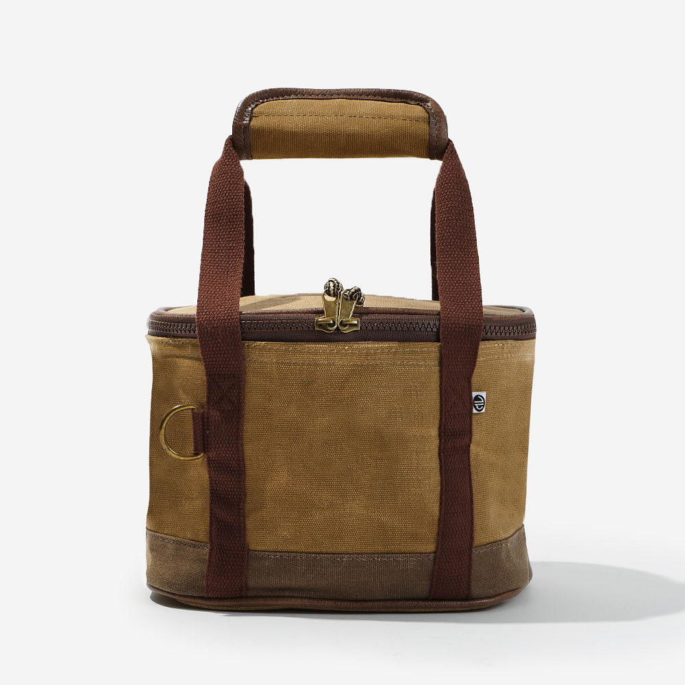 Personalized Waxed Canvas Small Cooler Marleylilly