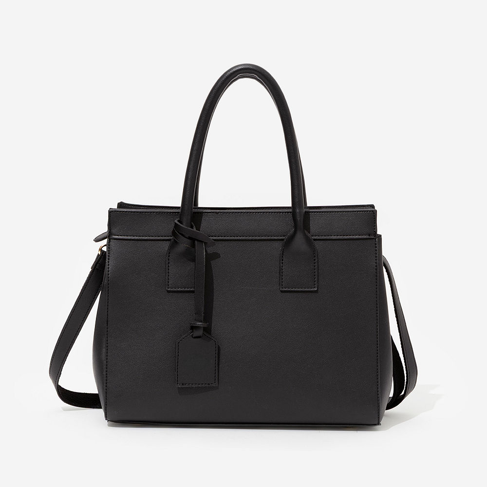 Monogrammed Sophie Handbag | Black