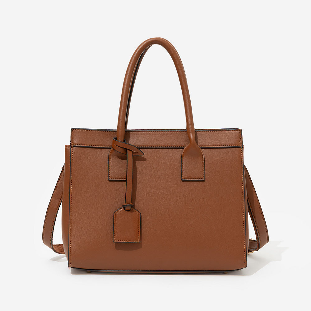 Monogrammed Sophie Handbag | Brown
