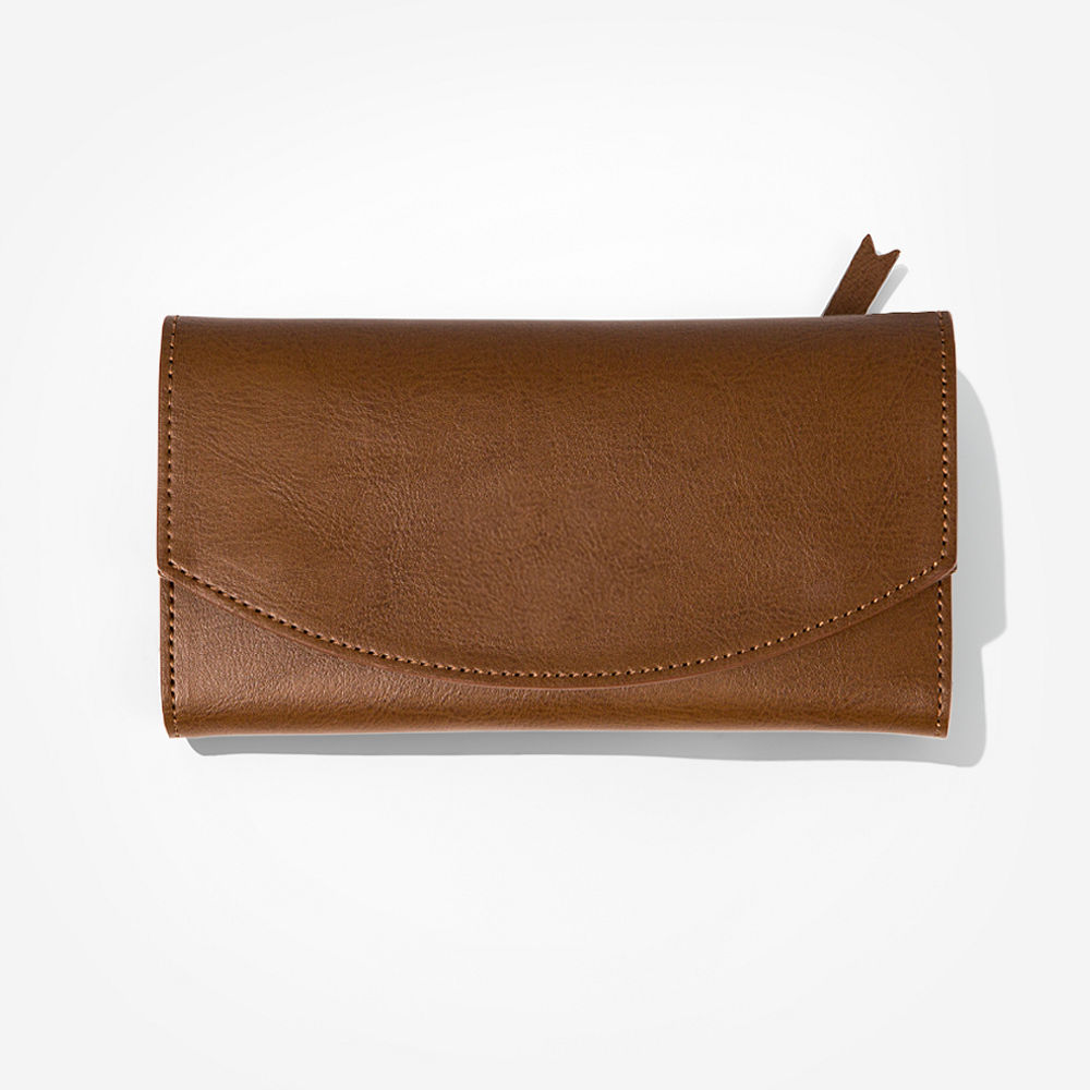 Classy fold out leather wallet