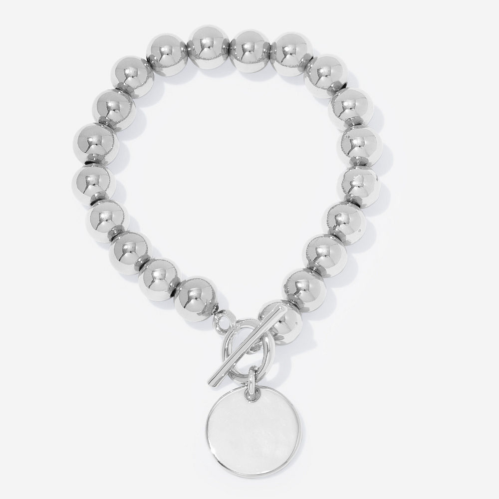 mom and me gold ball bracelets