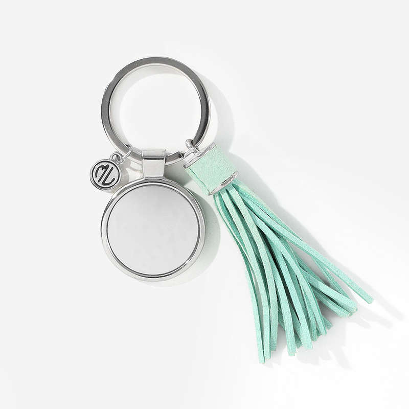 Personalized Tassel Keychain - Marleylilly