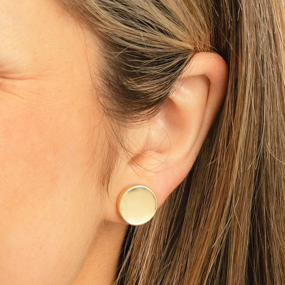 gold teacher earring set with teacher essentials