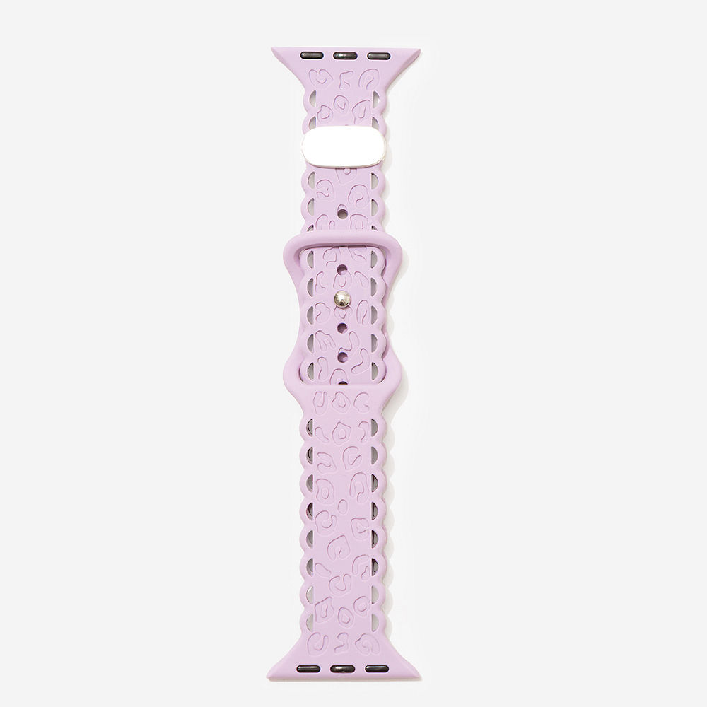 taupe watch band on arm