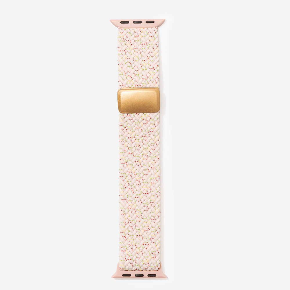 taupe watch band on arm