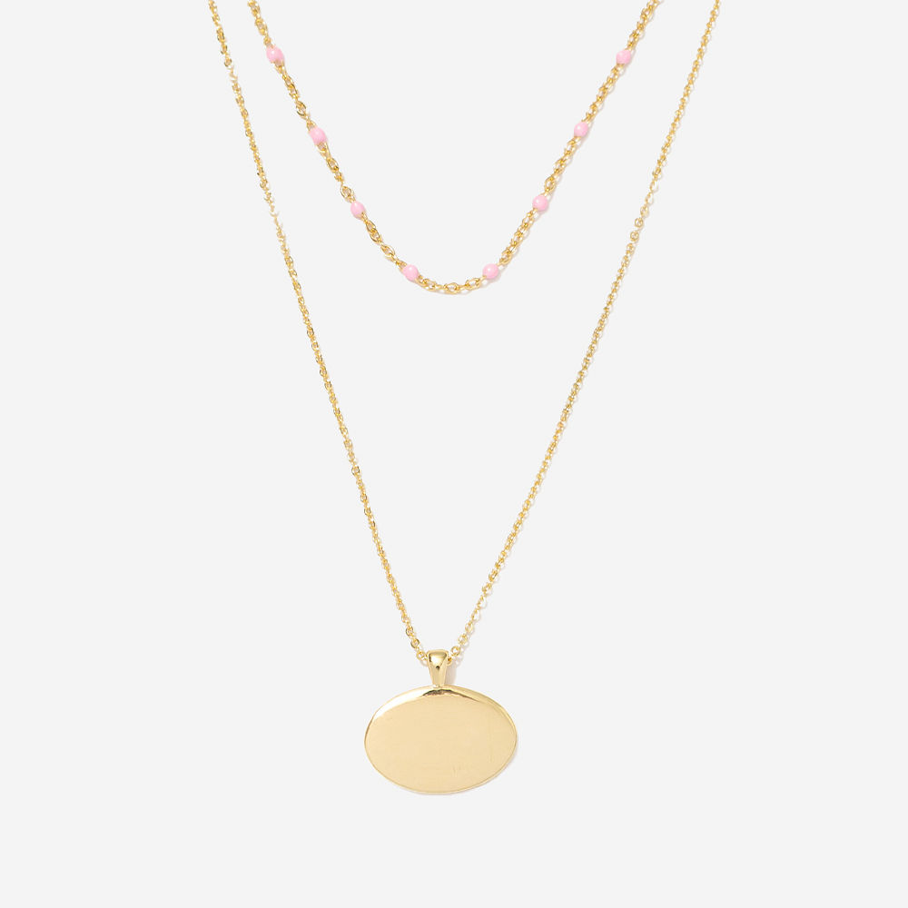 pink wwjd necklace studio shot