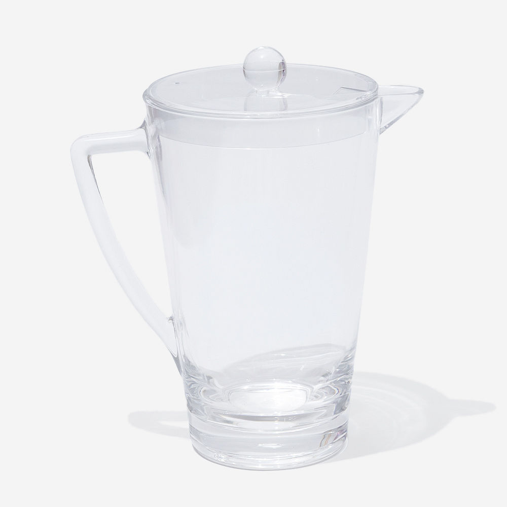 Monogrammed Acrylic Pitcher | Clear