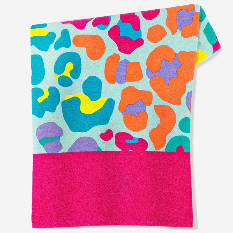 Personalized beach towel in Waterproof Beach Bag