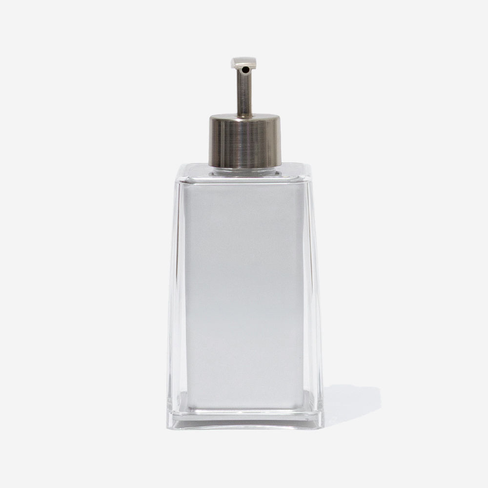 Monogrammed Lotion Dispenser | Clear