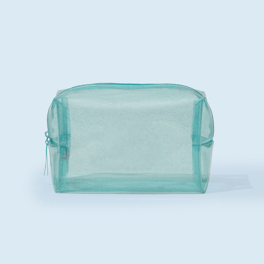 mahjong clear hot pink tile bag