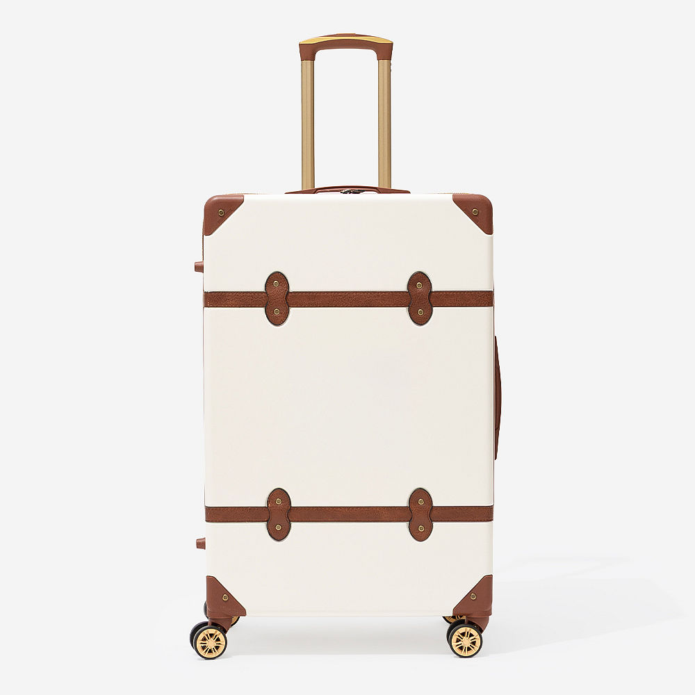 Monogrammed Vintage Suitcase | Ivory