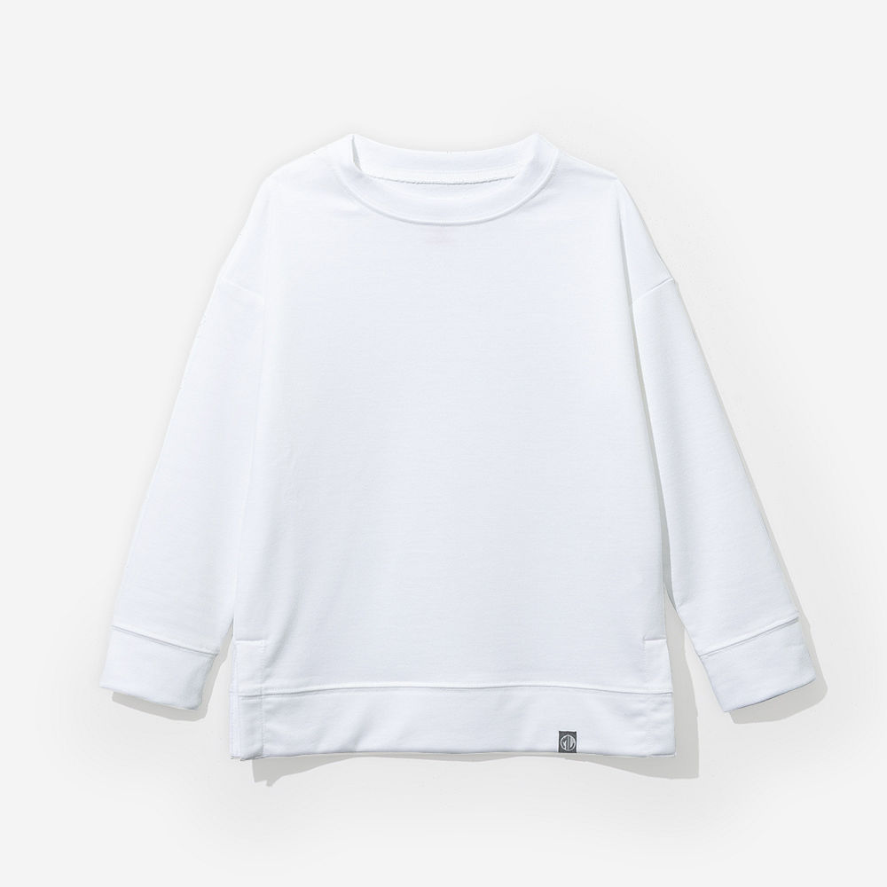 personalized crewneck sweatshirt coral floral kids sizes