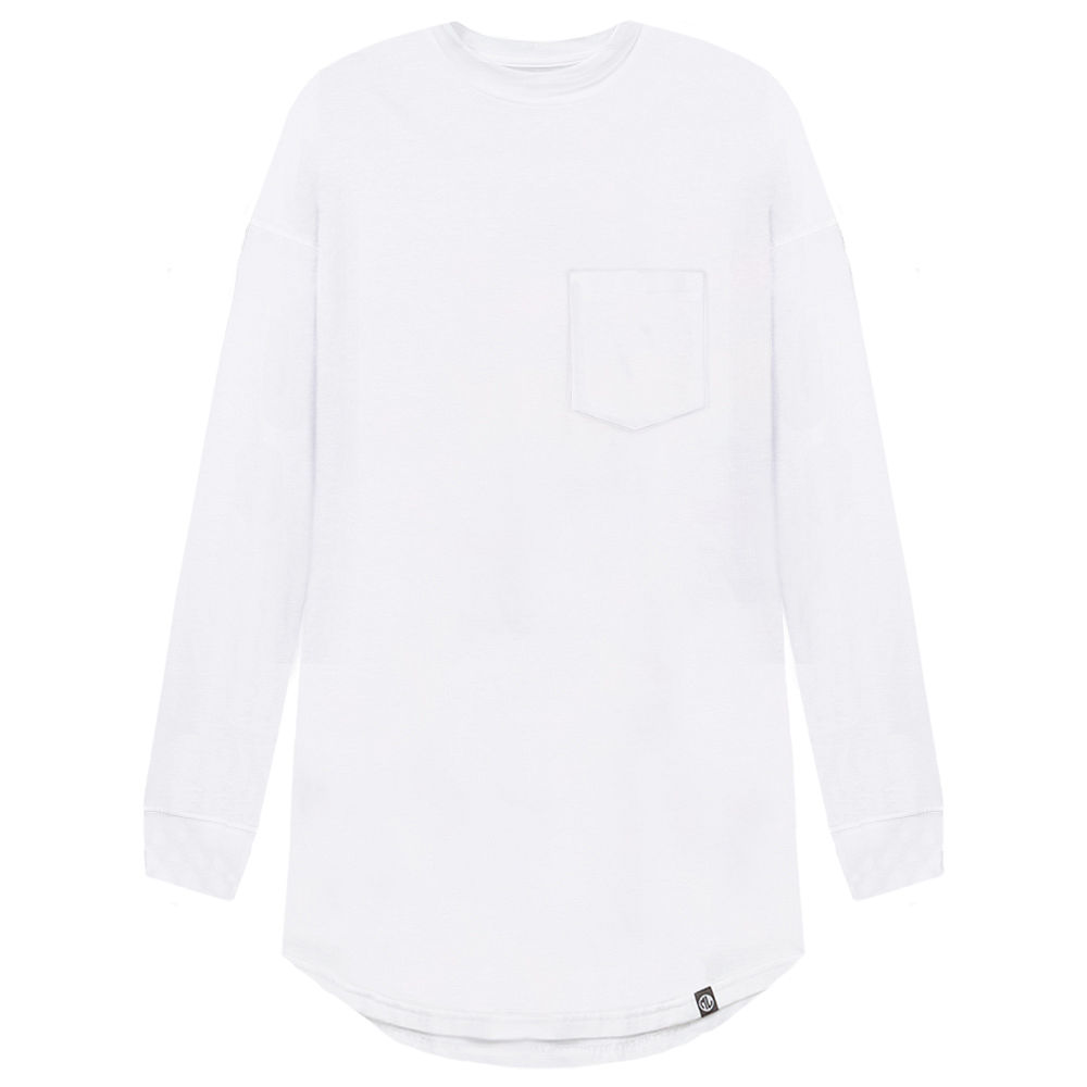 monogrammed long sleeve pocket tee with puppy dog tree