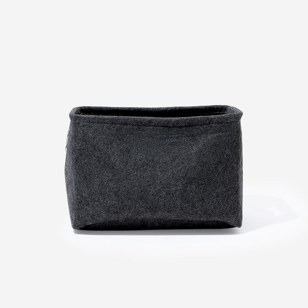 Personalized Pet Storage Basket | Charcoal
